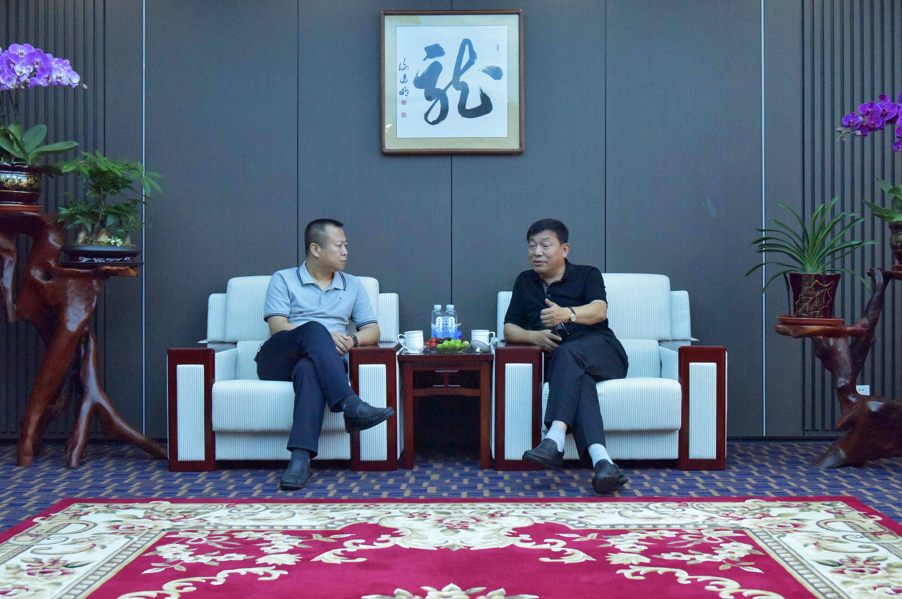 吉林省中醫(yī)藥科學(xué)院院長兼黨委書記荊濤帶隊實地考察參觀吉林北藥集團(tuán)北湖園區(qū)